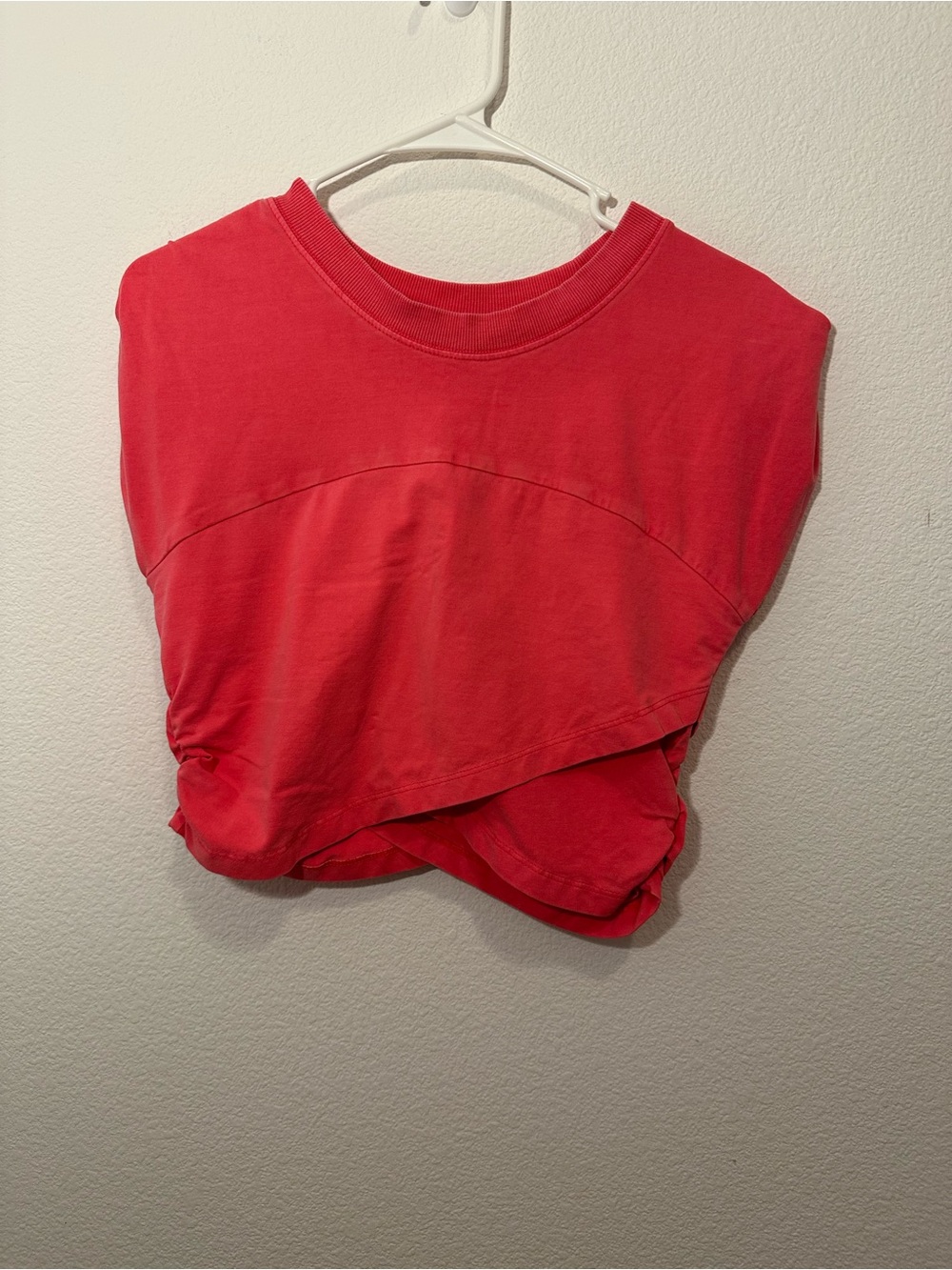 Free People Crossover Top, Medium Grapefruit View 3